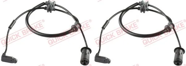 Warning Contact, brake pad wear
